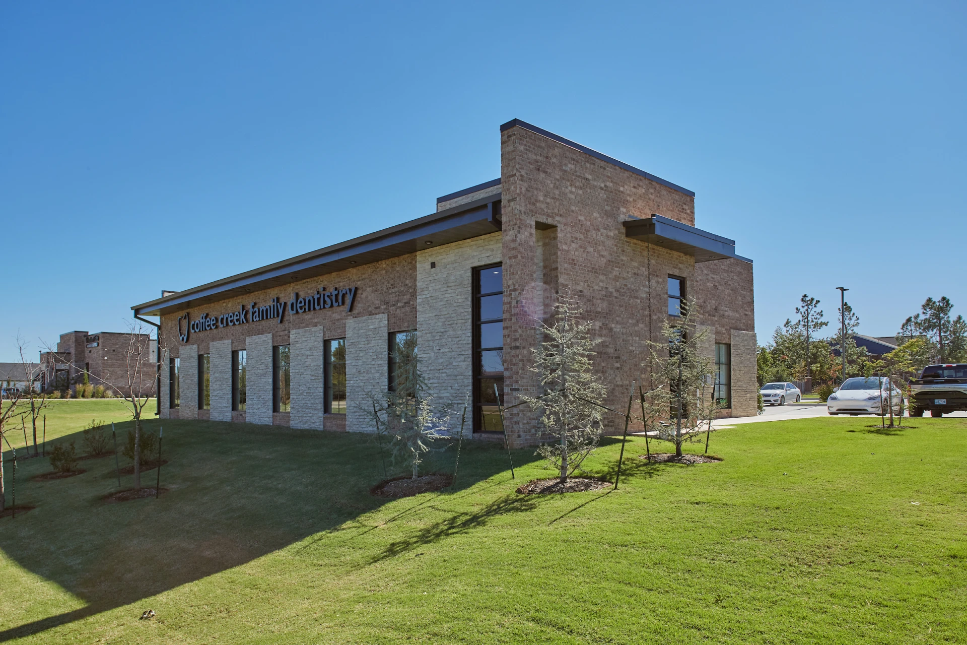 Image of Coffee Creek Family Dentistry's office building, where our patients are our family | Locally-owned and operated dentist in Edmond, OK